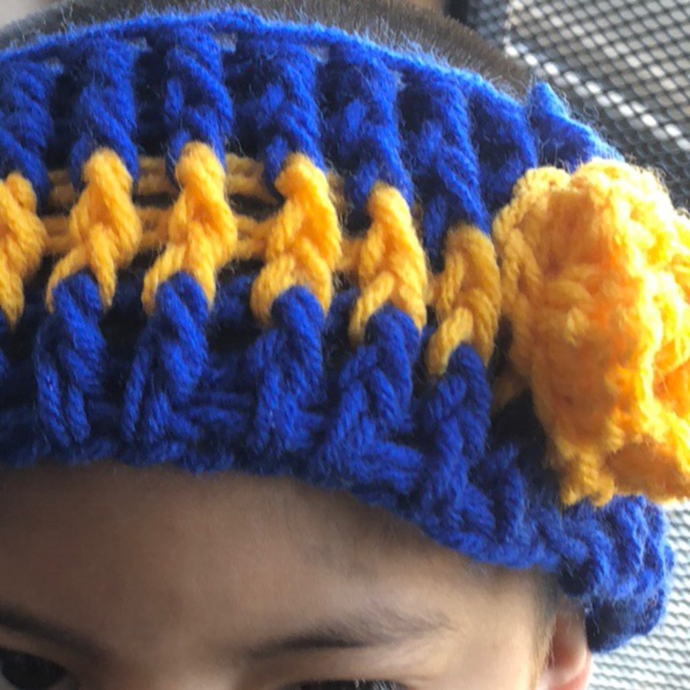 Knitted headband